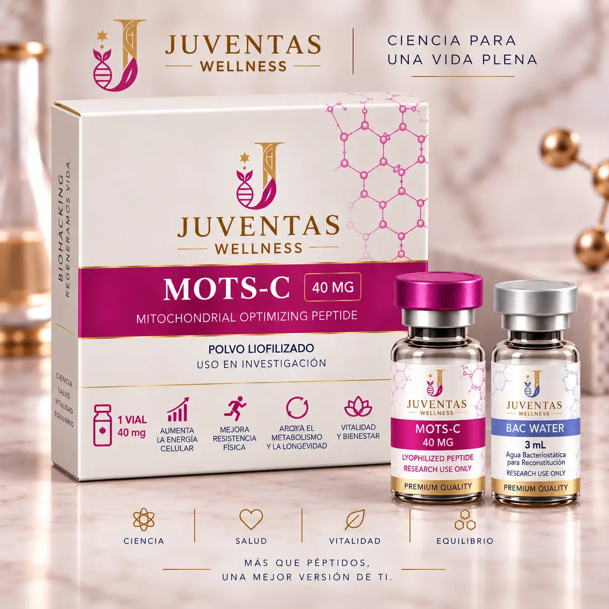 MOTS-C 40 mg Juventas Wellness