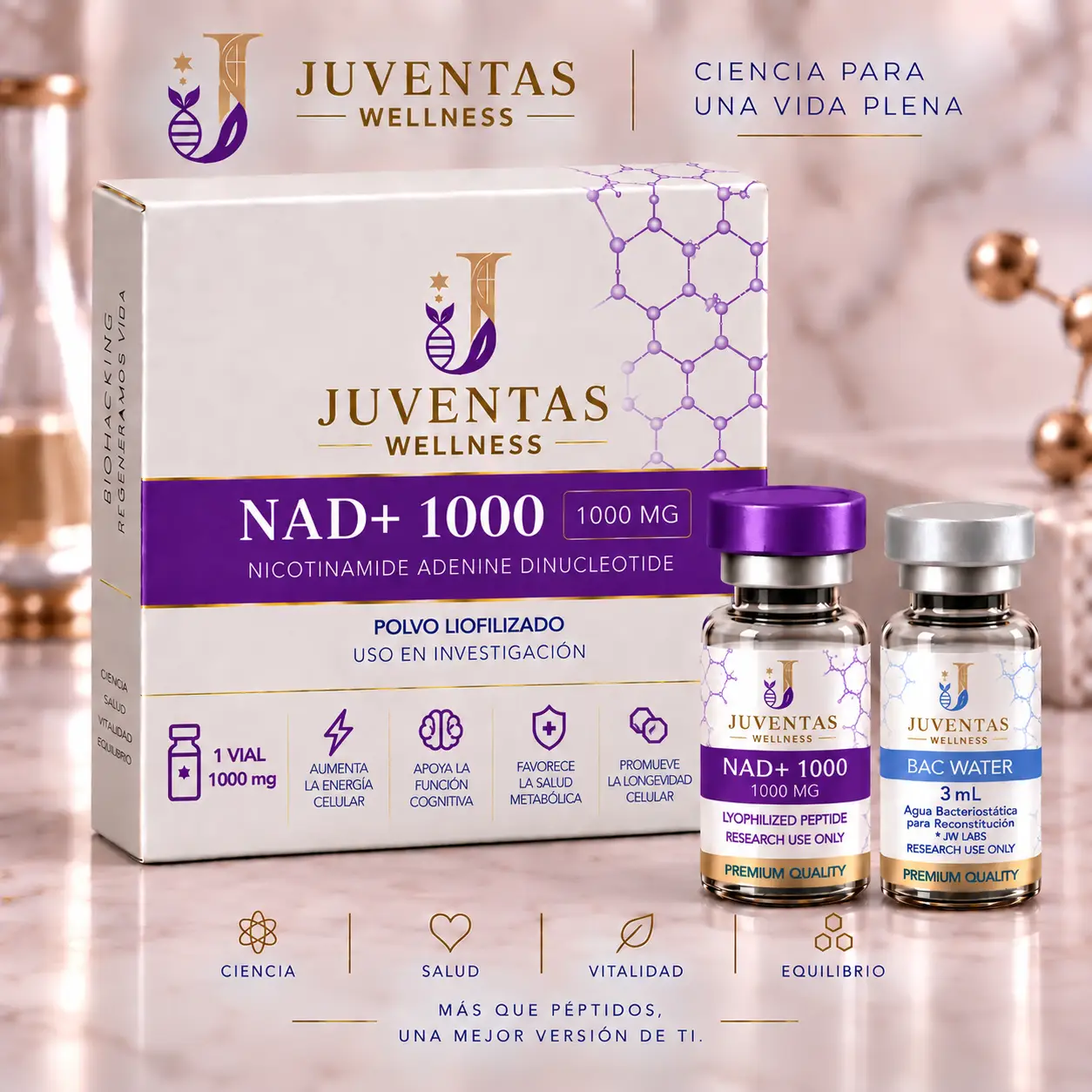 NAD+ 1000 Juventas Wellness