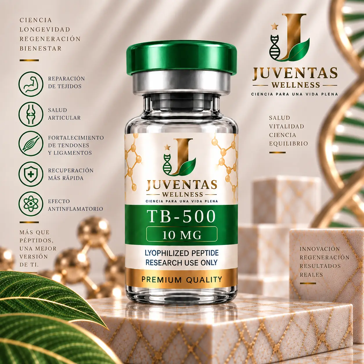 Juventas Wellness TB-500 10 mg TB-500 10 mg – Juventas Wellness