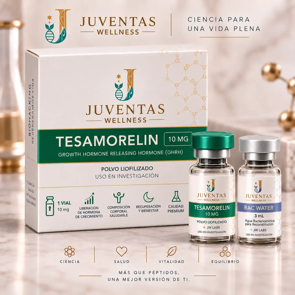 Tesamorelin 5 mg Juventas Wellness