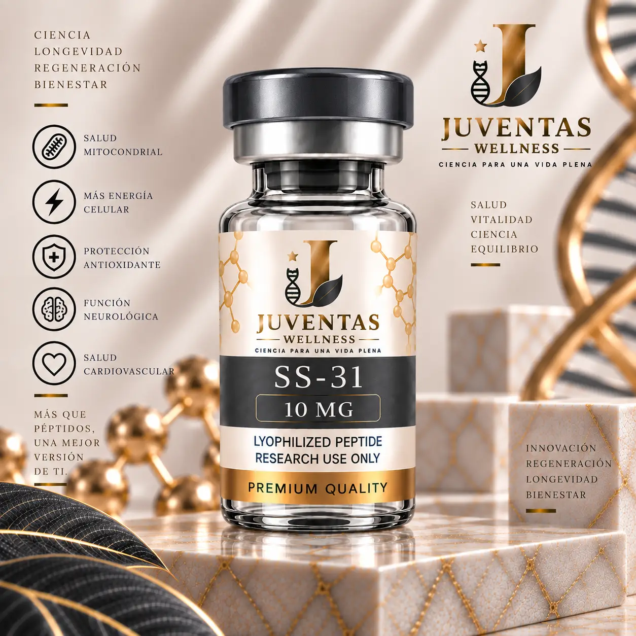 SS-31 SS-31 – Vial liofilizado 10 mg - Imagen 1